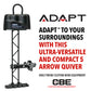 CBE ADAPT 5 ARROW BOW QUIVER