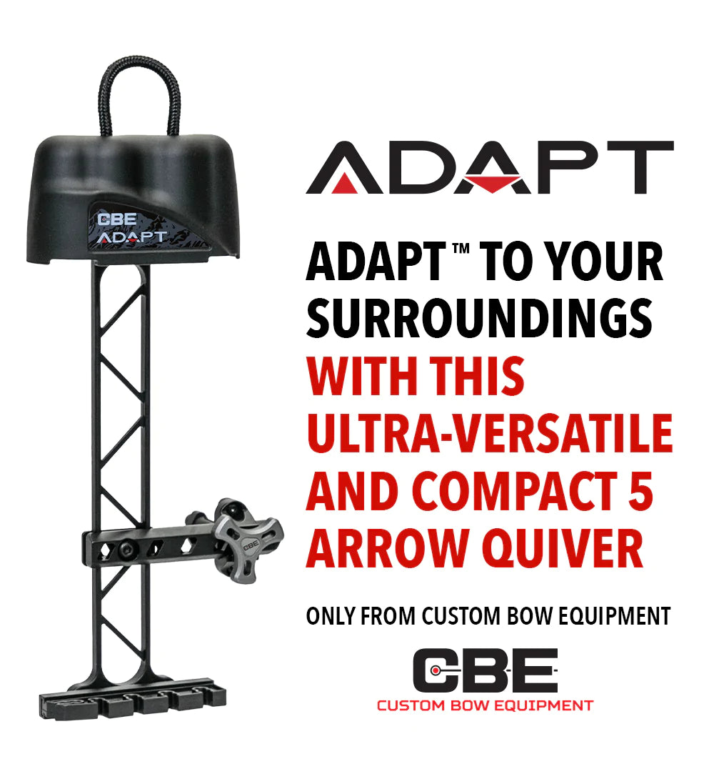 CBE ADAPT 5 ARROW BOW QUIVER